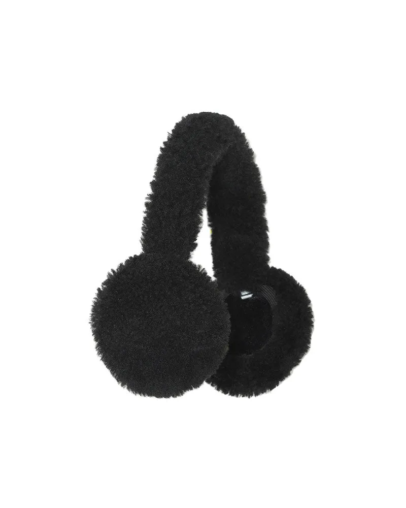 Shearling Wrapped Earmuffs sold by Pologeorgis product image thumbnail 4