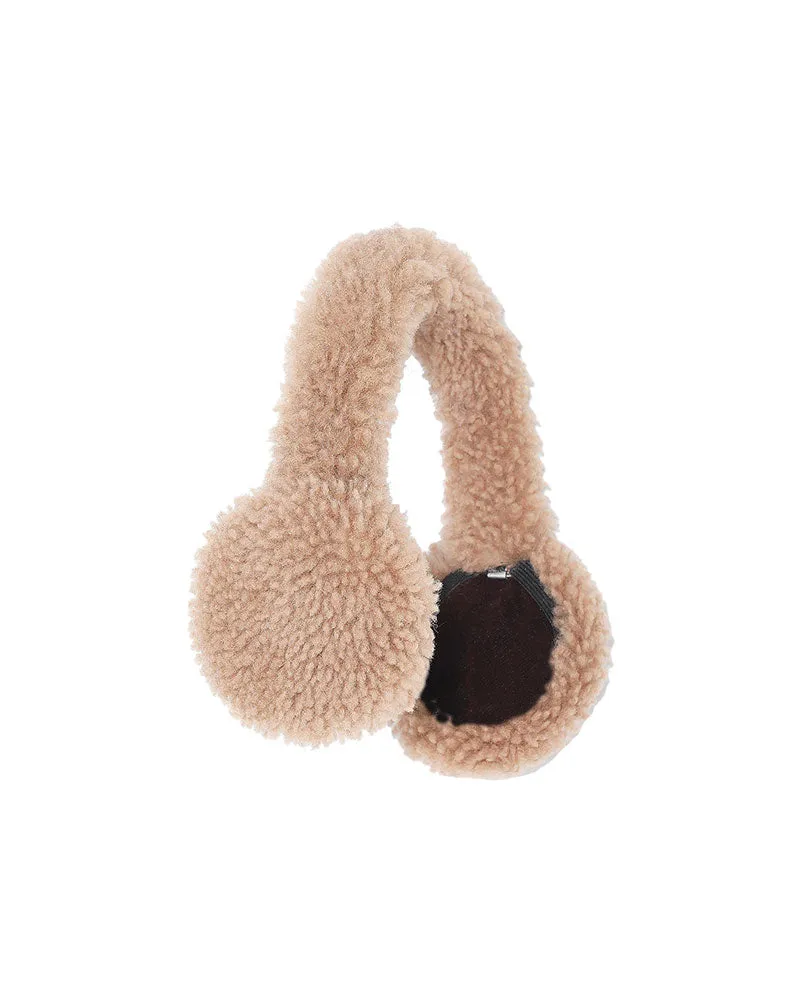 Shearling Wrapped Earmuffs sold by Pologeorgis product image thumbnail 3