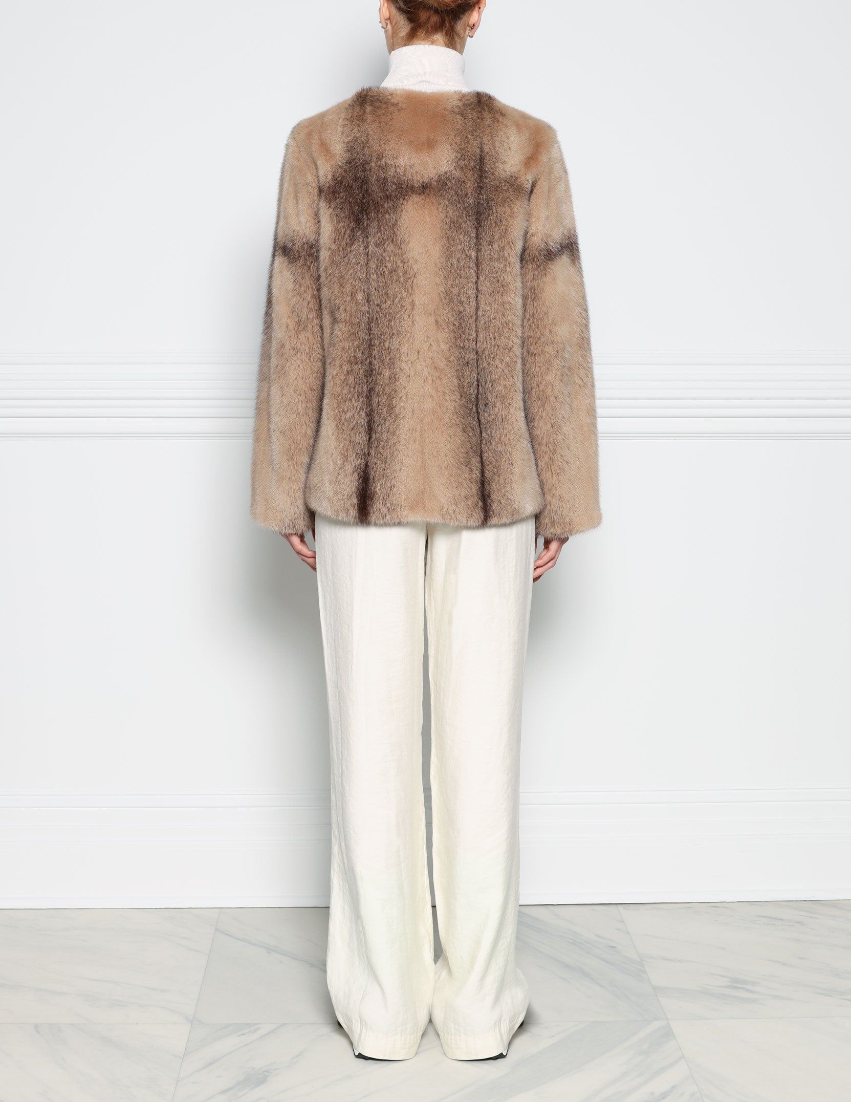 The Hannah Mink Fur Jacket sold by Pologeorgis product image thumbnail 5