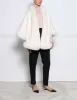 The Sol Cashmere Cape with Fox Trim sold by Pologeorgis
