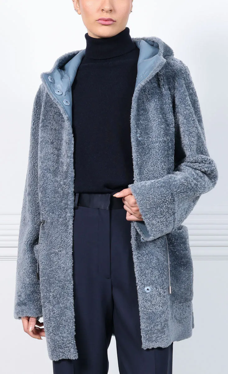 The Talia Shearling Coat sold by Pologeorgis product image thumbnail 5