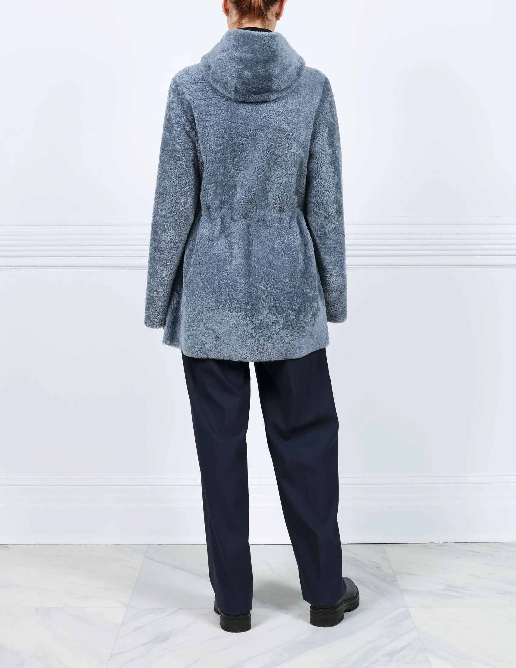 The Talia Shearling Coat sold by Pologeorgis product image thumbnail 4