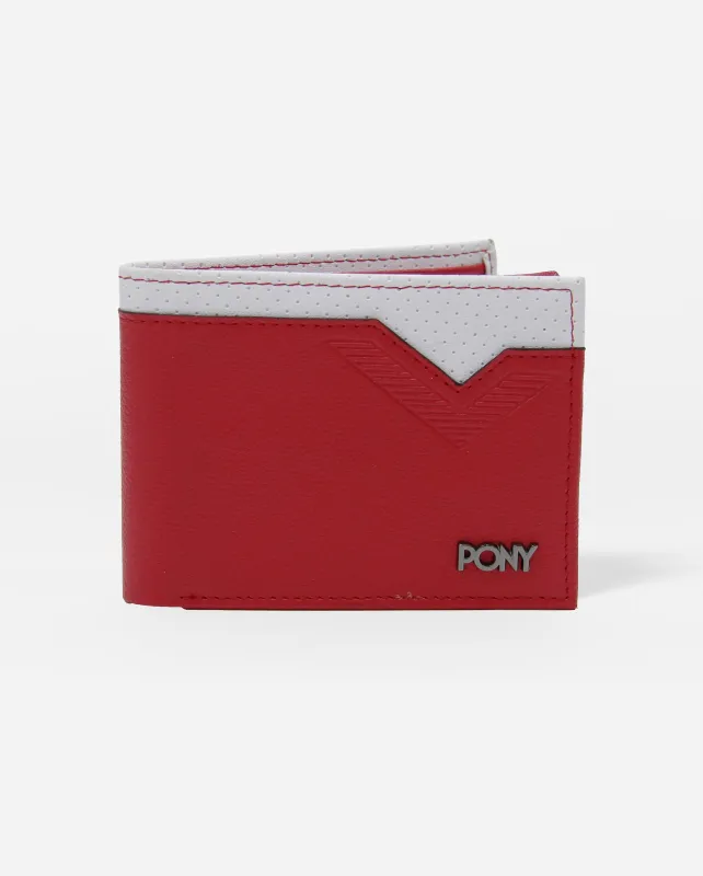 VIVAS PASSCASE RED WALLET made by Pony