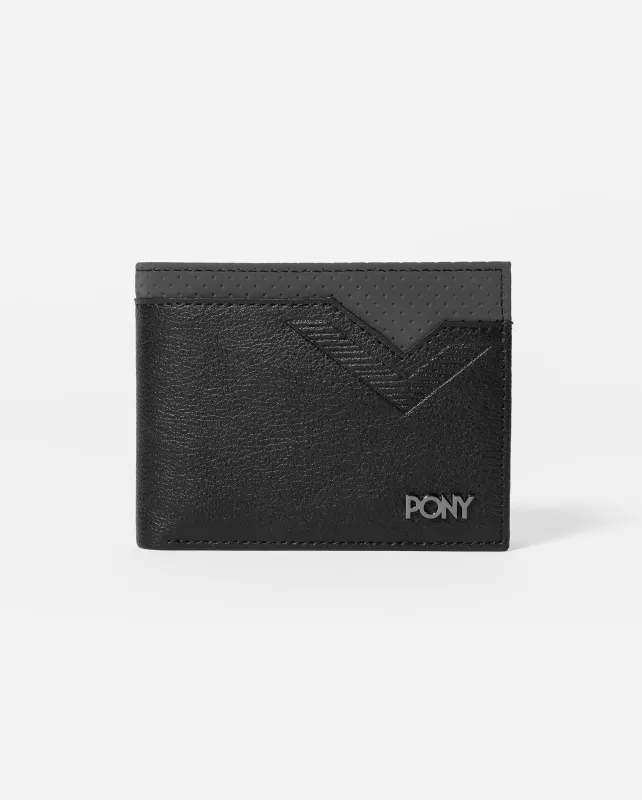 VIVAS PASSCASE BLACK WALLET sold by Pony