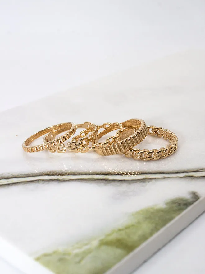 Gold Ridge Ring sold by POPPY FINCH product image thumbnail 2