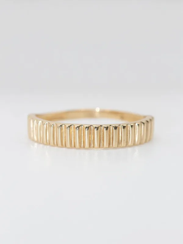 Gold Ridge Ring sold by POPPY FINCH