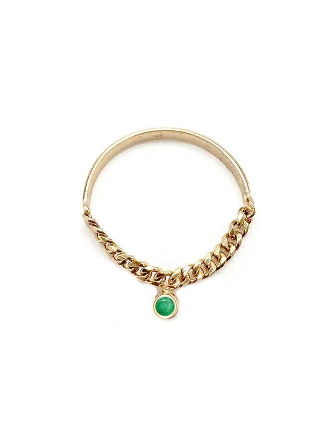 Gem Gourmet Chain Ring sold by POPPY FINCH product image thumbnail 2