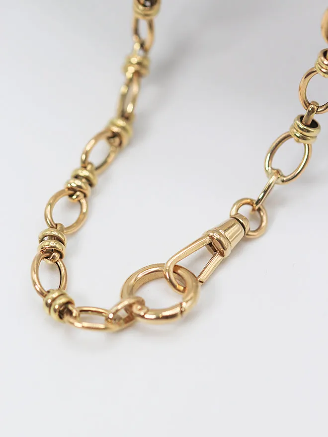Large Oval Link Chain with Swivel & Charm Clasp sold by POPPY FINCH product image thumbnail 3