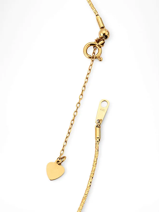 18K Pear Cut Lab Diamond Collar Necklace sold by POPPY FINCH product image thumbnail 4