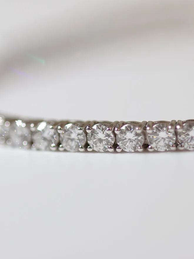 Lab Diamond Tennis Bracelet Small sold by POPPY FINCH product image thumbnail 3