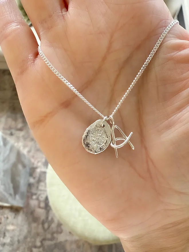 Sterling Silver Slim Curb Chain sold by POPPY FINCH product image thumbnail 2