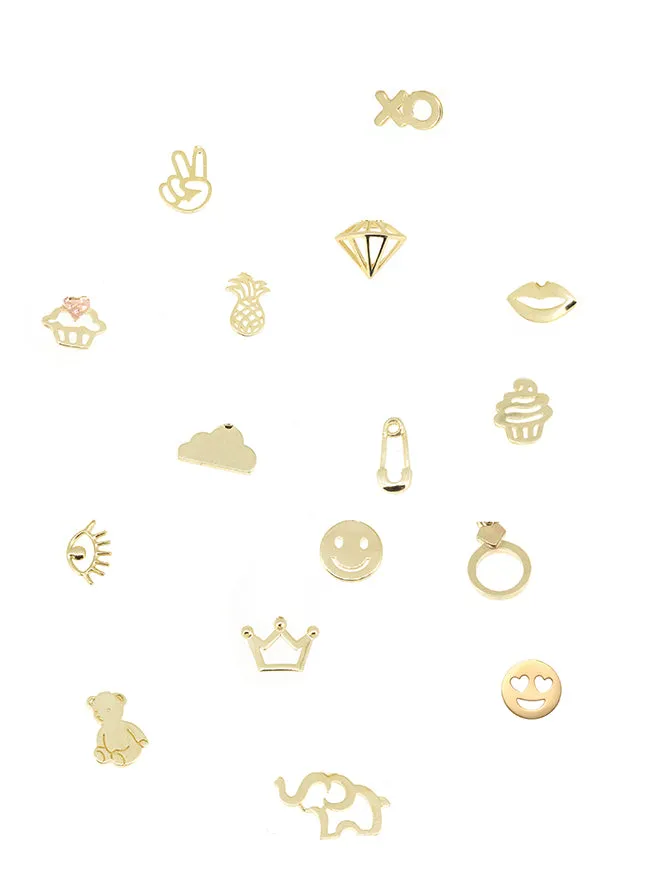 Heart Cupcake Charm sold by POPPY FINCH product image thumbnail 3