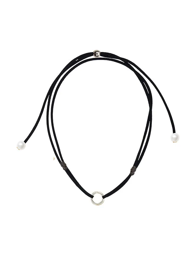 Adjustable Cord Charm Necklace sold by POPPY FINCH product image thumbnail 3