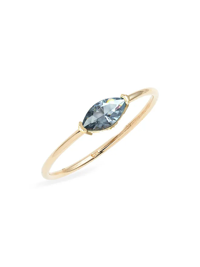 Marquise Gemstone Ring sold by POPPY FINCH