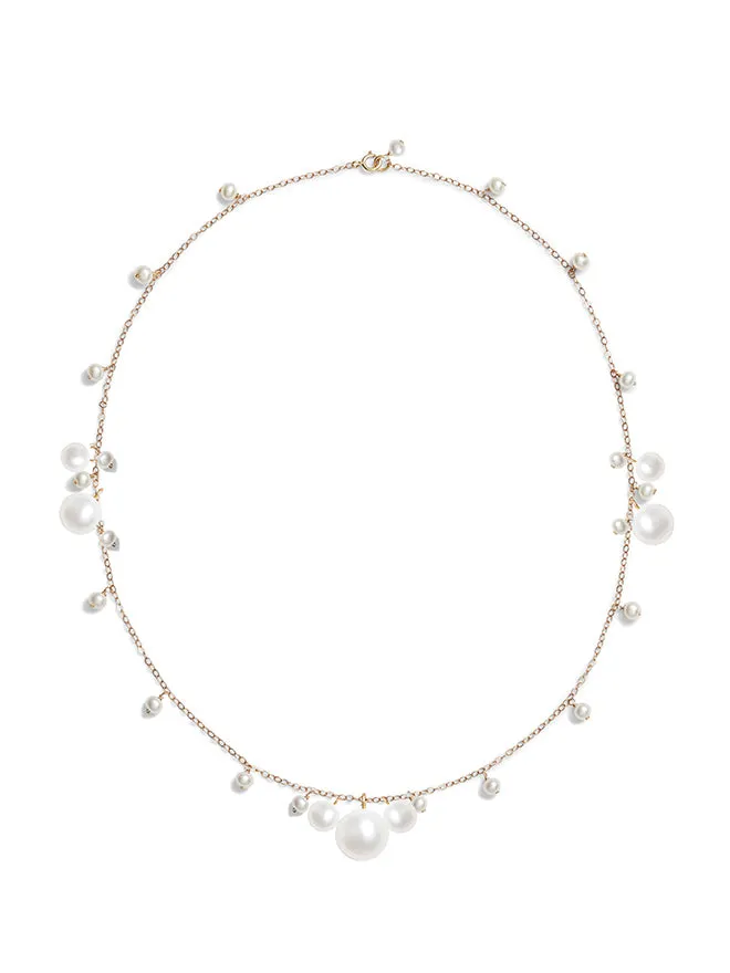 Pearl Bubble Necklace sold by POPPY FINCH