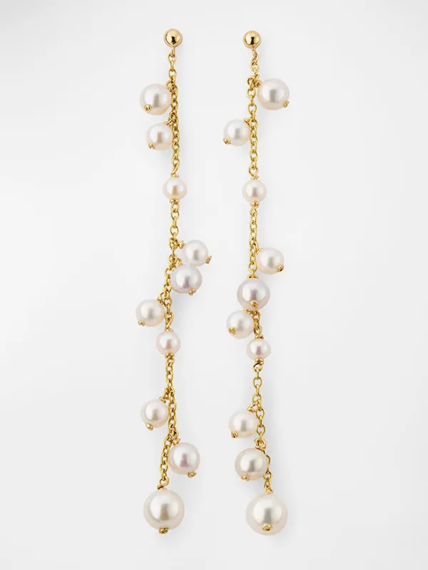 Pearl Bubble Drop Earrings sold by POPPY FINCH