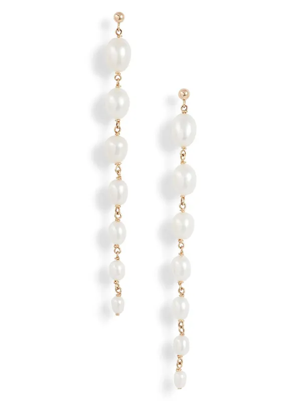 Gradual Keshi Dangle Earrings sold by POPPY FINCH