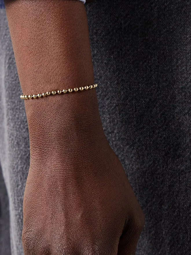 Ball Chain Bracelet sold by POPPY FINCH product image thumbnail 2