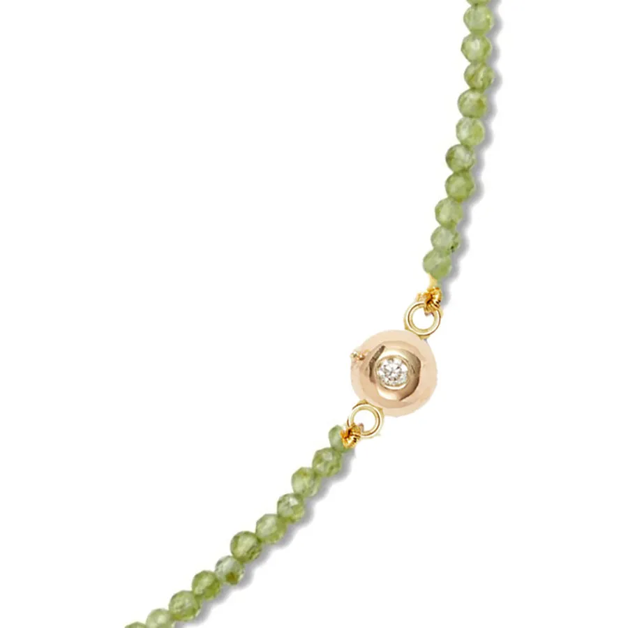 Peridot Diamond Bracelet sold by POPPY FINCH product image thumbnail 3