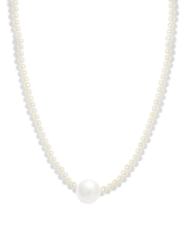 Large Round Pearl Strand Necklace sold by POPPY FINCH