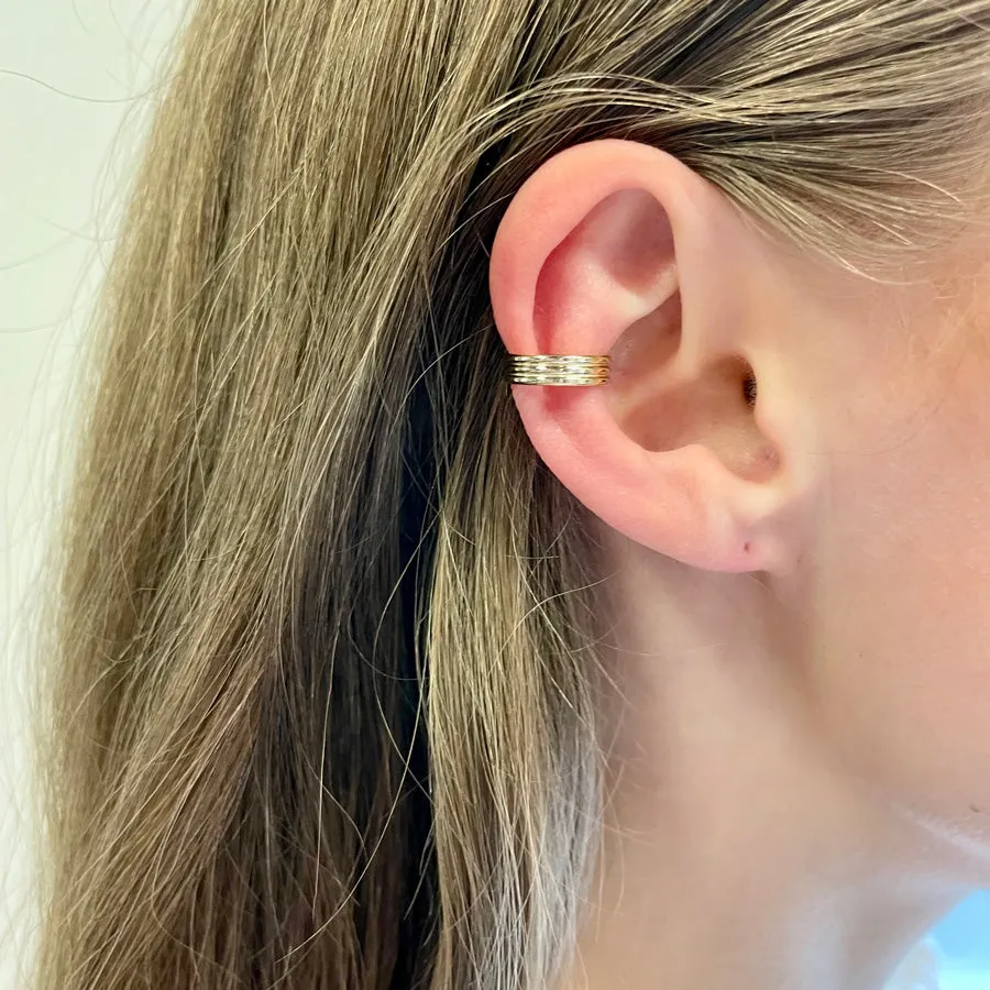 Triple Line Ear Cuff sold by POPPY FINCH product image thumbnail 2