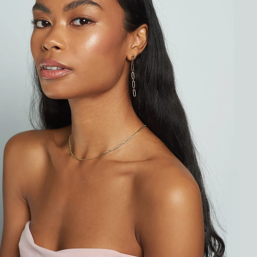 Curb Chain Necklace sold by POPPY FINCH product image thumbnail 3