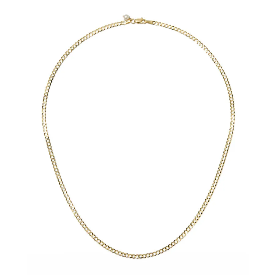 Curb Chain Necklace sold by POPPY FINCH