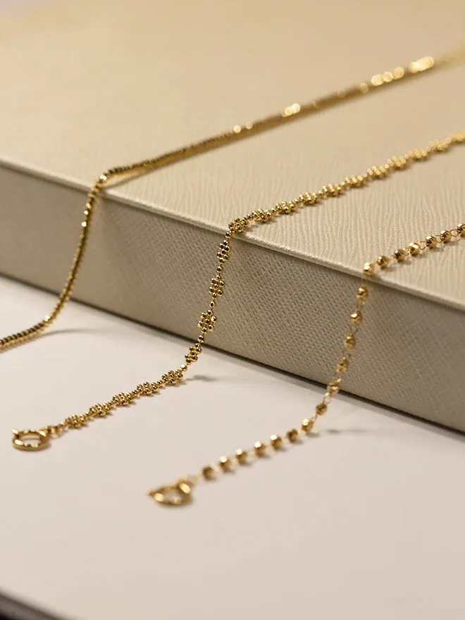 18K Beaded Flower Bracelet sold by POPPY FINCH product image thumbnail 4