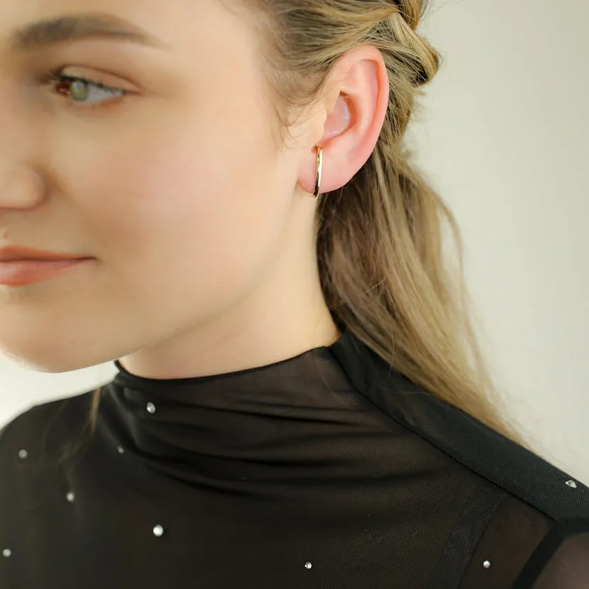 Ear Lobe Cuff Earring sold by POPPY FINCH product image thumbnail 2
