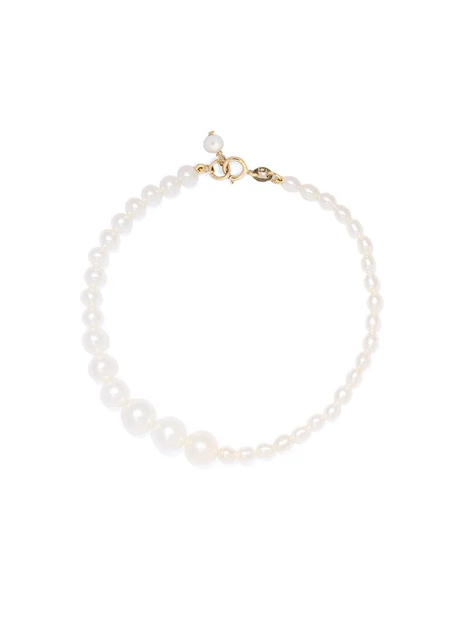 Gradual Pearl Bracelet sold by POPPY FINCH