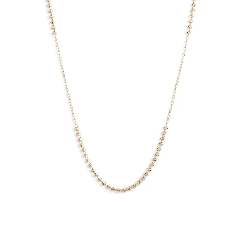 18K Short Shimmer Adjustable Necklace sold by POPPY FINCH