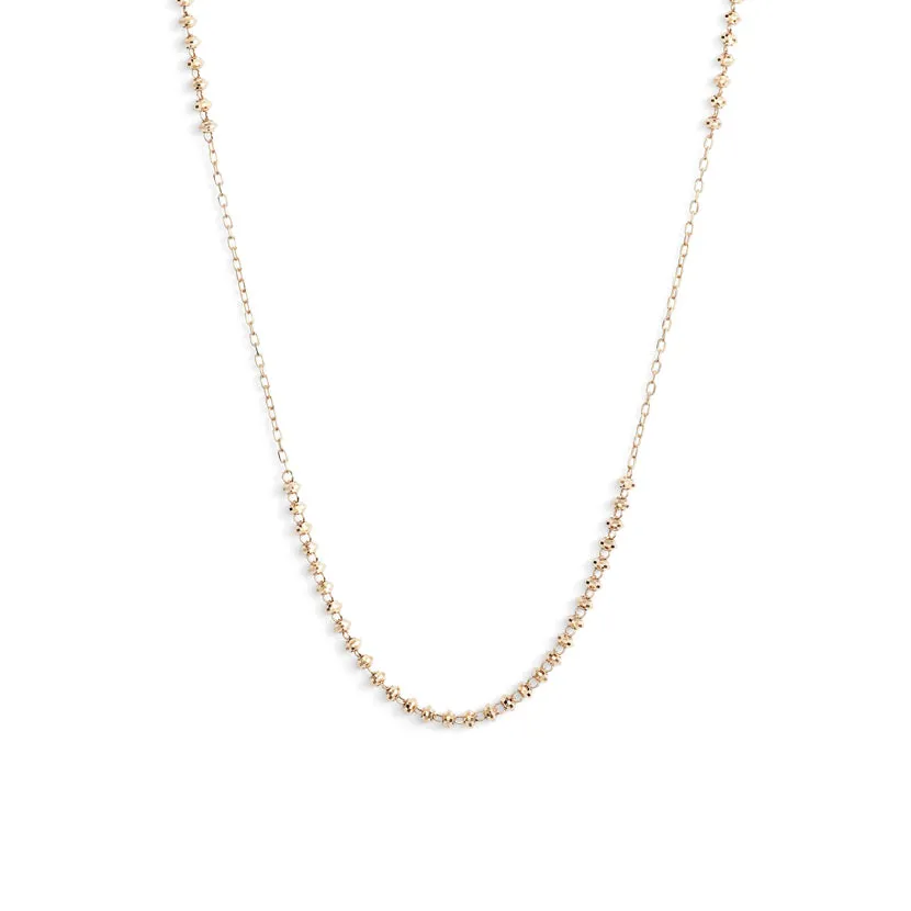 18K Short Shimmer Adjustable Necklace sold by POPPY FINCH