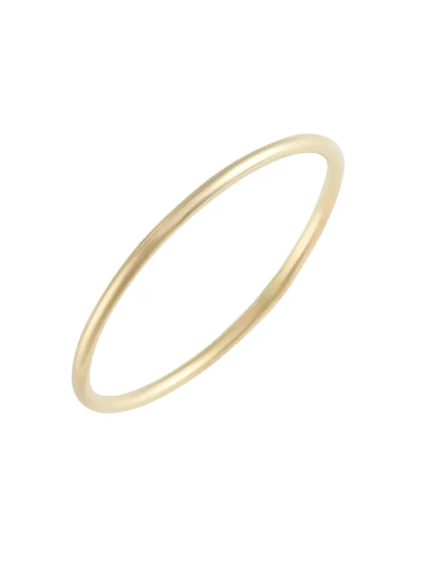 Skinny Gold Ring sold by POPPY FINCH
