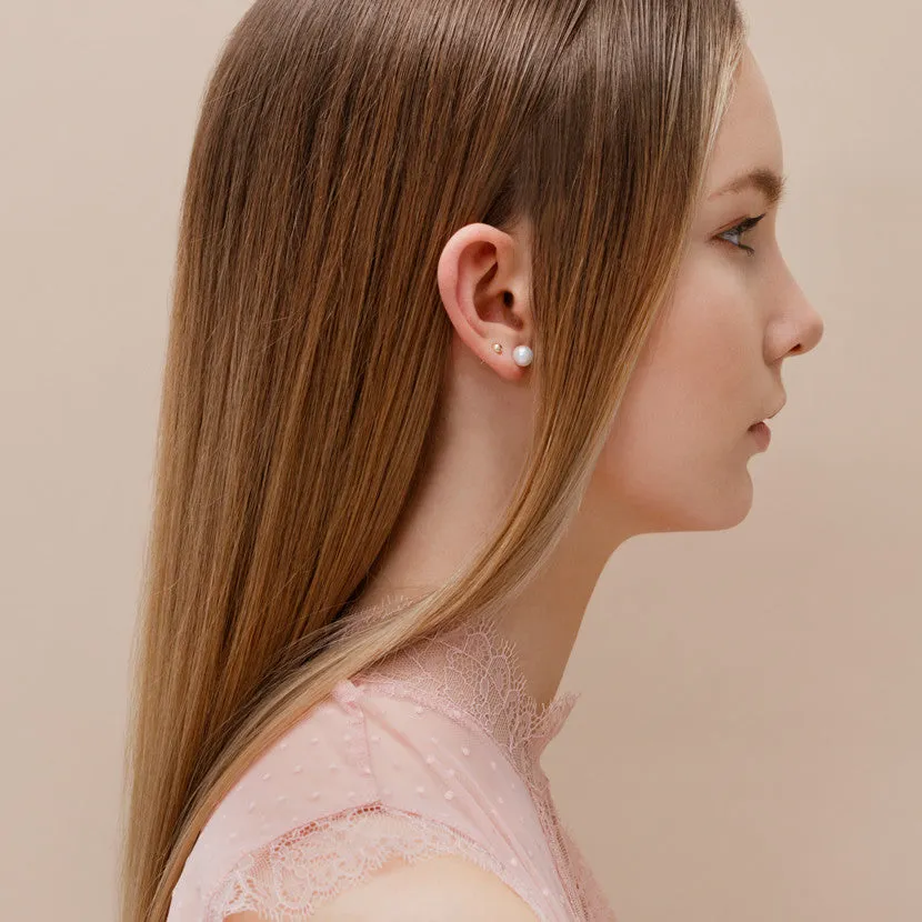 Classic Ball Studs sold by POPPY FINCH product image thumbnail 2