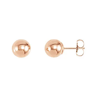 Classic Ball Studs sold by POPPY FINCH product image thumbnail 5