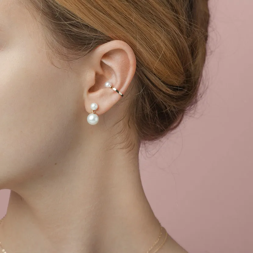 Pearl Ear Cuff sold by POPPY FINCH product image thumbnail 2