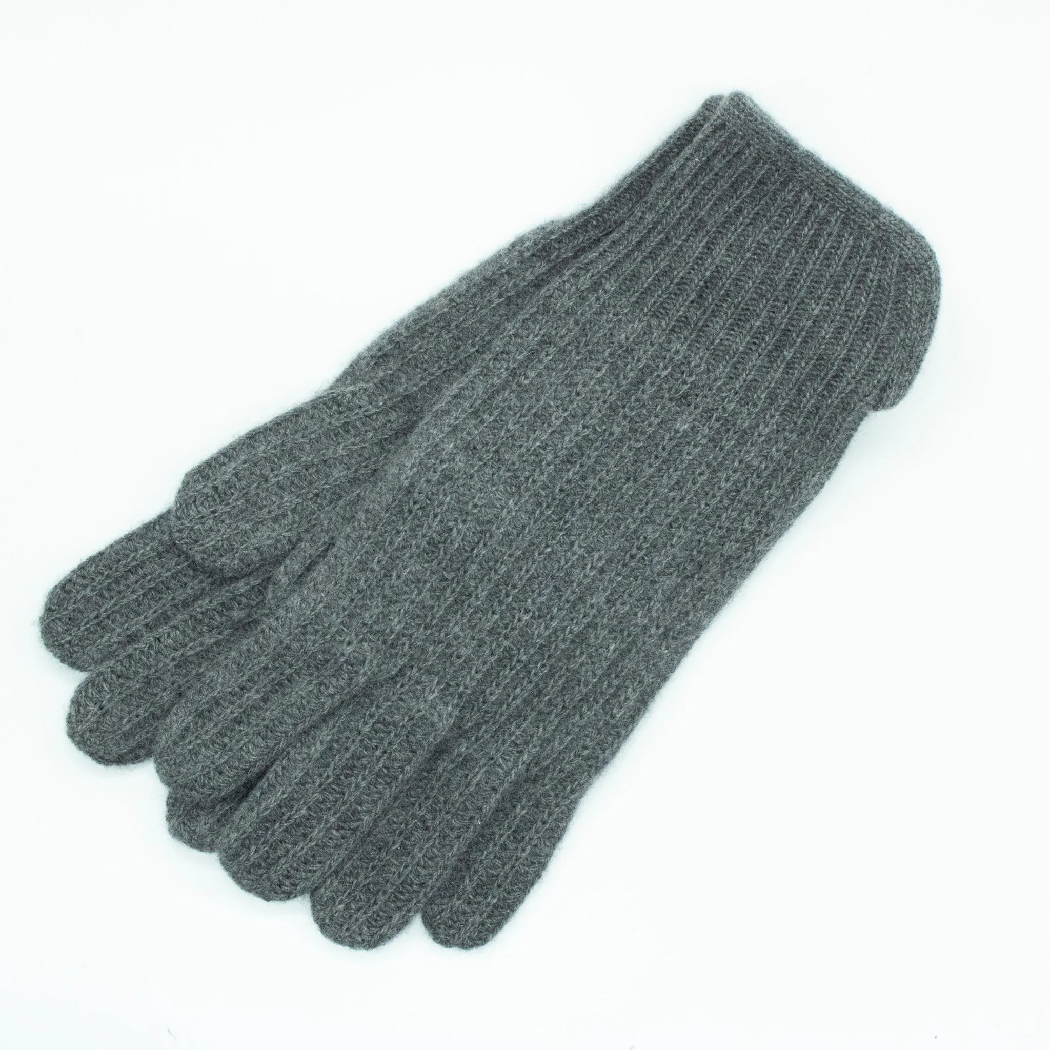 MEN'S RIBBED CASHMERE GLOVES sold by Portolano product image thumbnail 3
