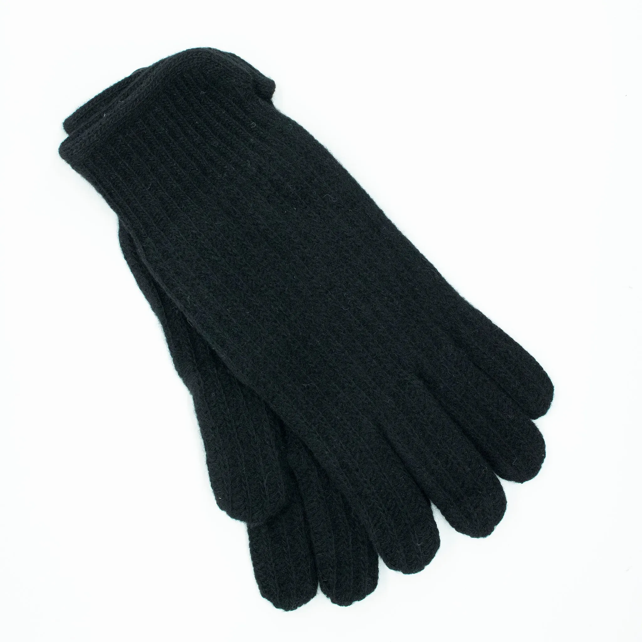 MEN'S RIBBED CASHMERE GLOVES sold by Portolano product image thumbnail 4