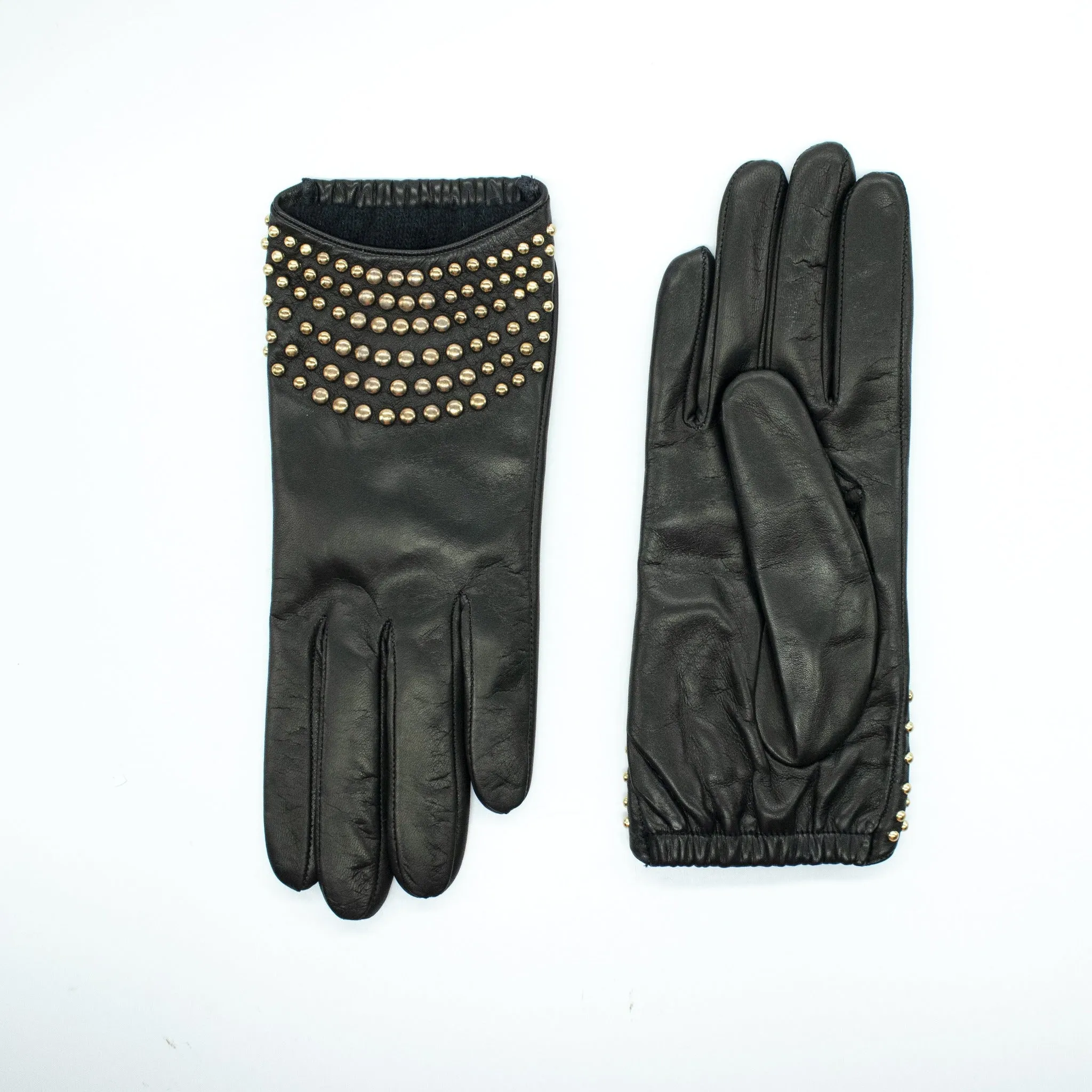 STUDDED LEATHER GLOVES sold by Portolano