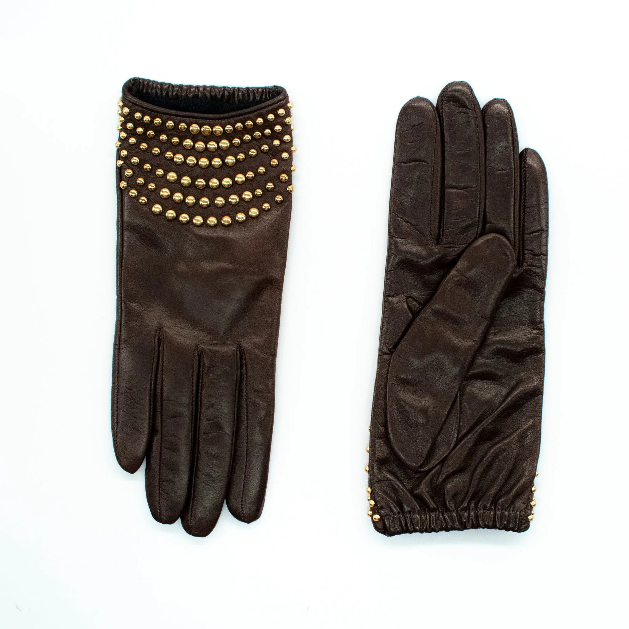 STUDDED LEATHER GLOVES sold by Portolano product image thumbnail 4
