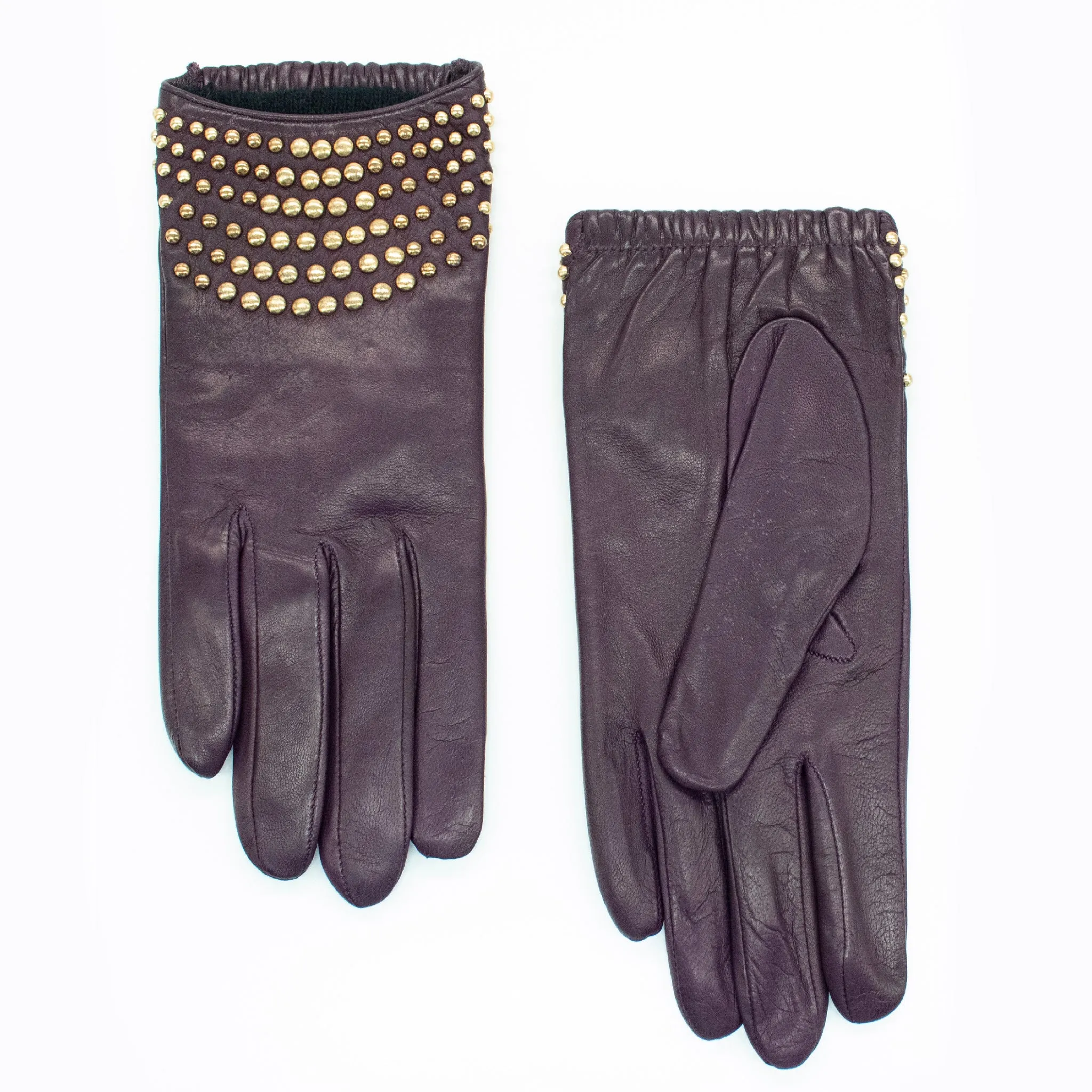 STUDDED LEATHER GLOVES sold by Portolano product image thumbnail 3