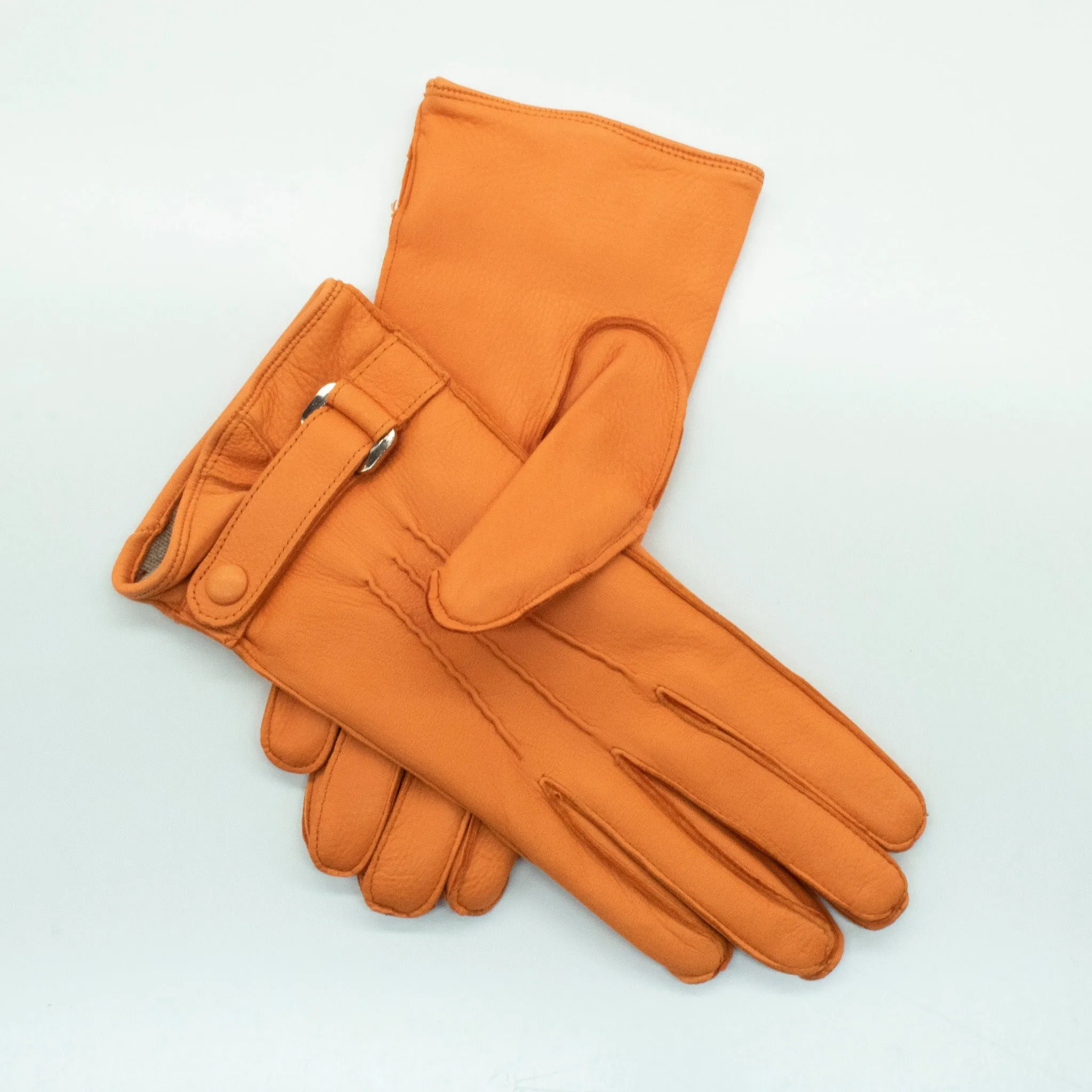 BELTED DEERSKIN GLOVES sold by Portolano