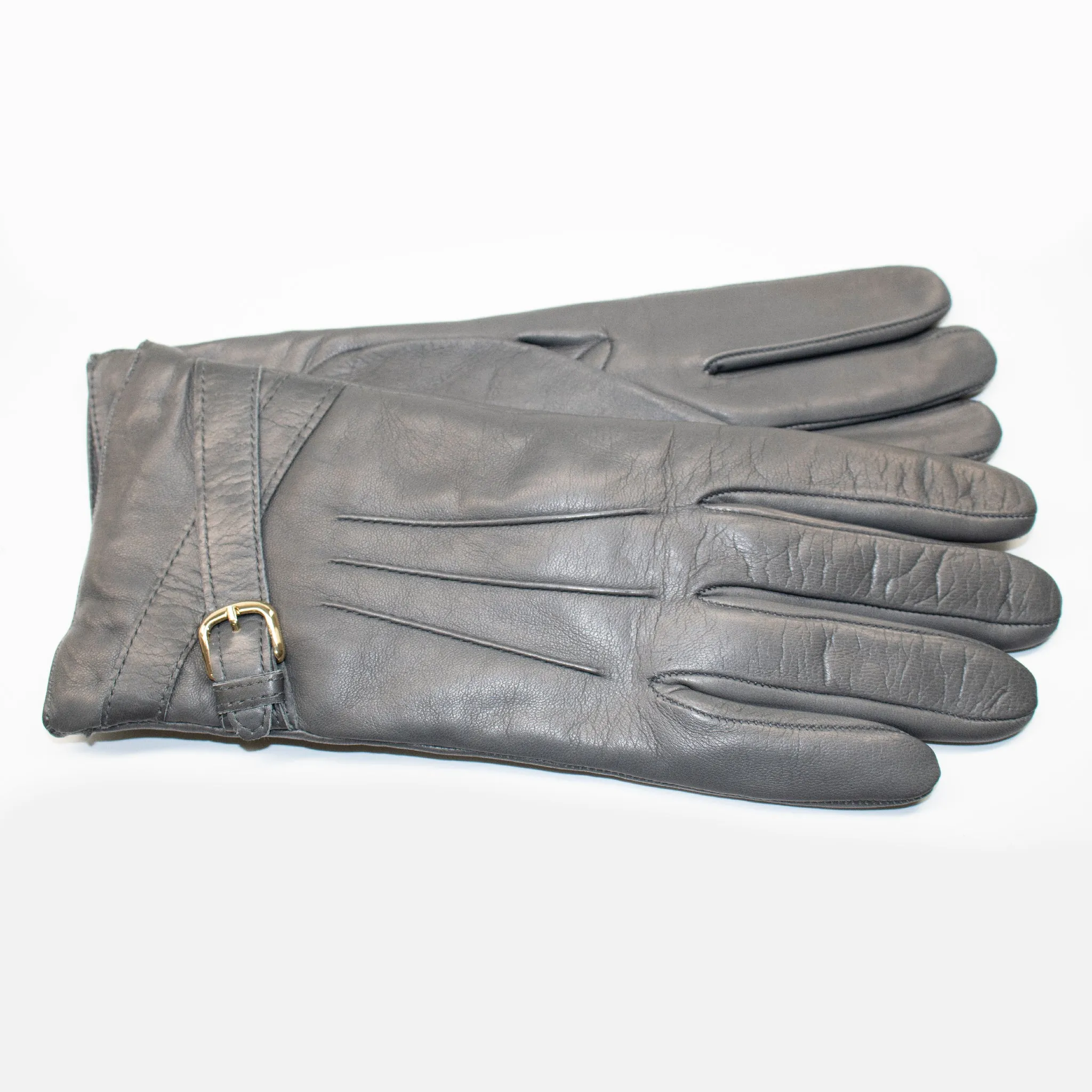 LEATHER GLOVES WITH BELT sold by Portolano product image thumbnail 4