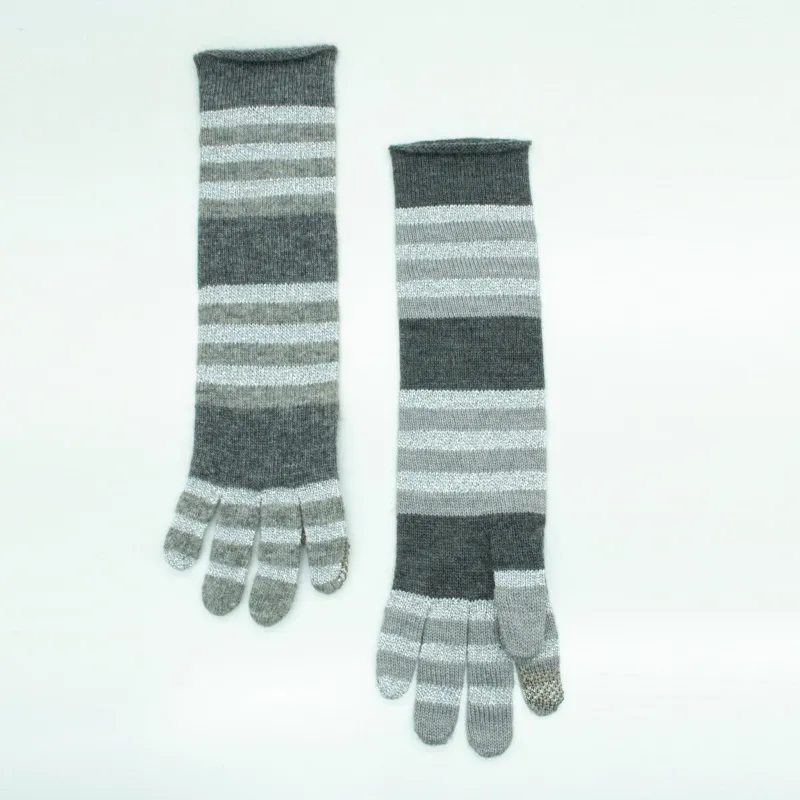 LUREX STRIPED GLOVE sold by Portolano