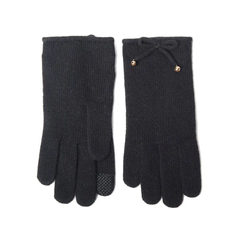 TECH GLOVES WITH BOW sold by Portolano