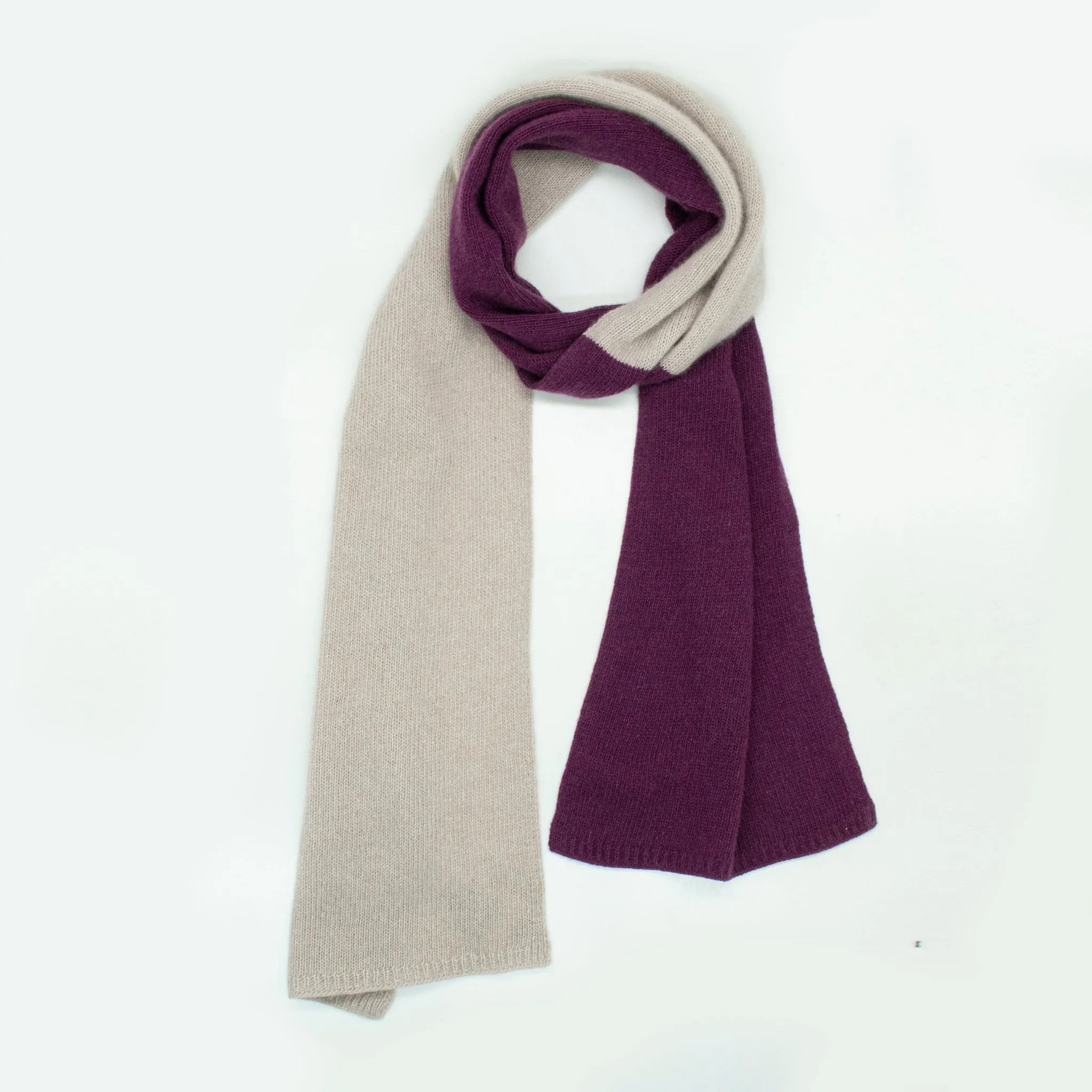 CASHMERE COLOR BLOCK SCARF sold by Portolano product image thumbnail 2