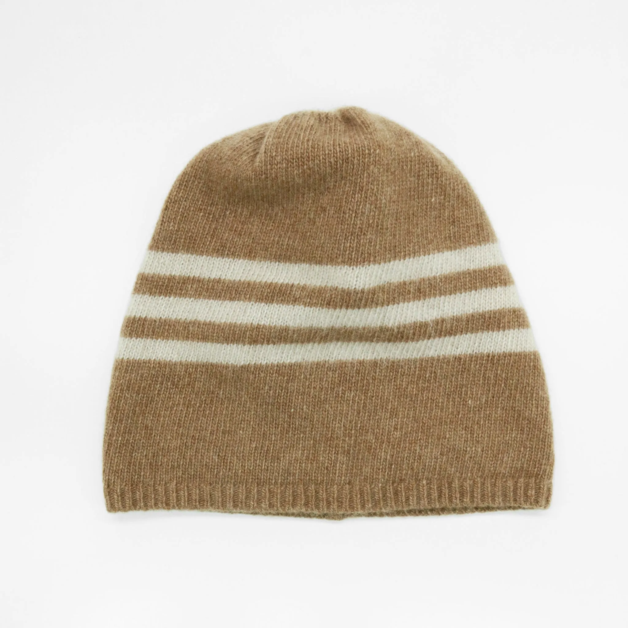 MEN'S CASHMERE STRIPED BEANIE sold by Portolano product image thumbnail 2