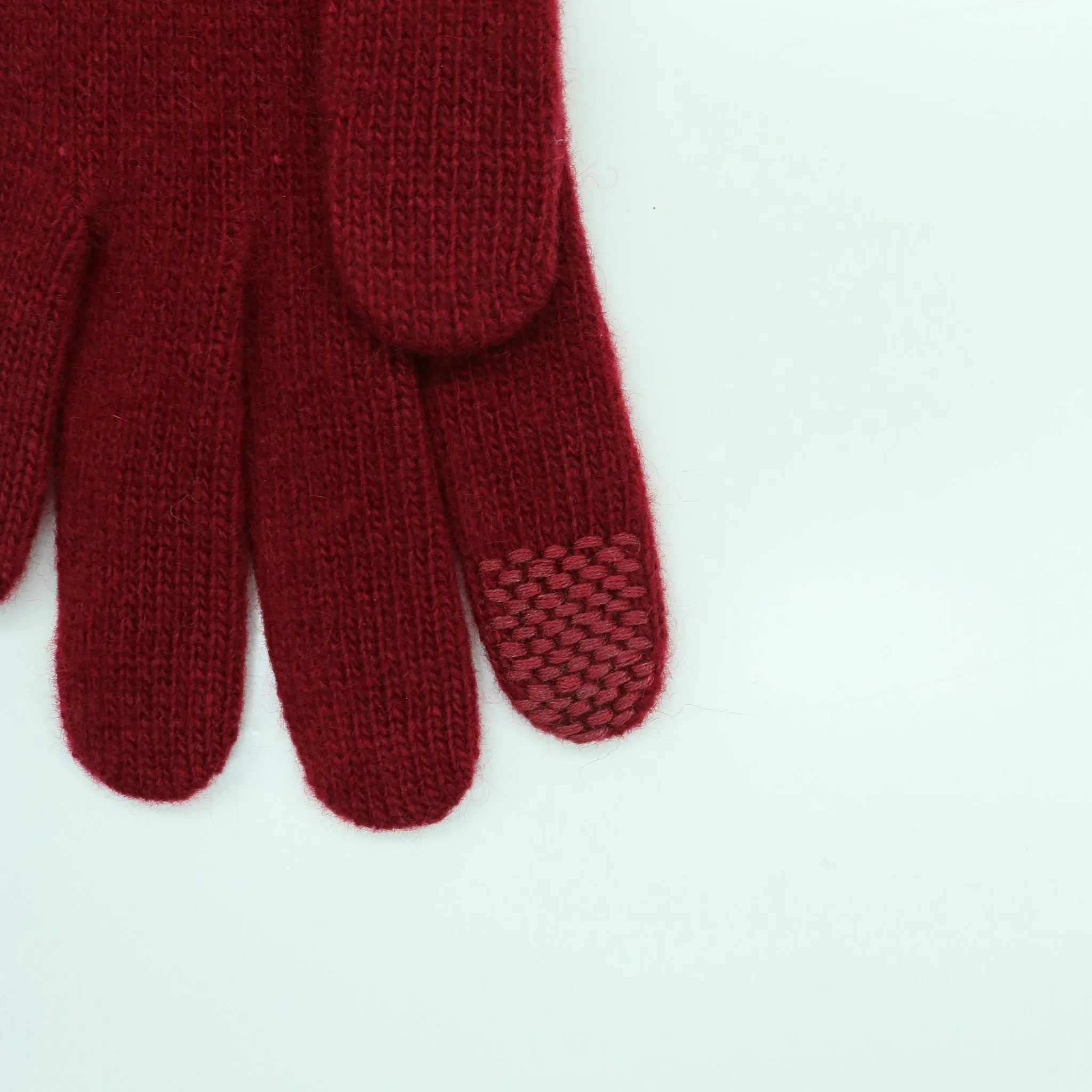 CASHMERE TECH GLOVES WITH CHAIN sold by Portolano product image thumbnail 4