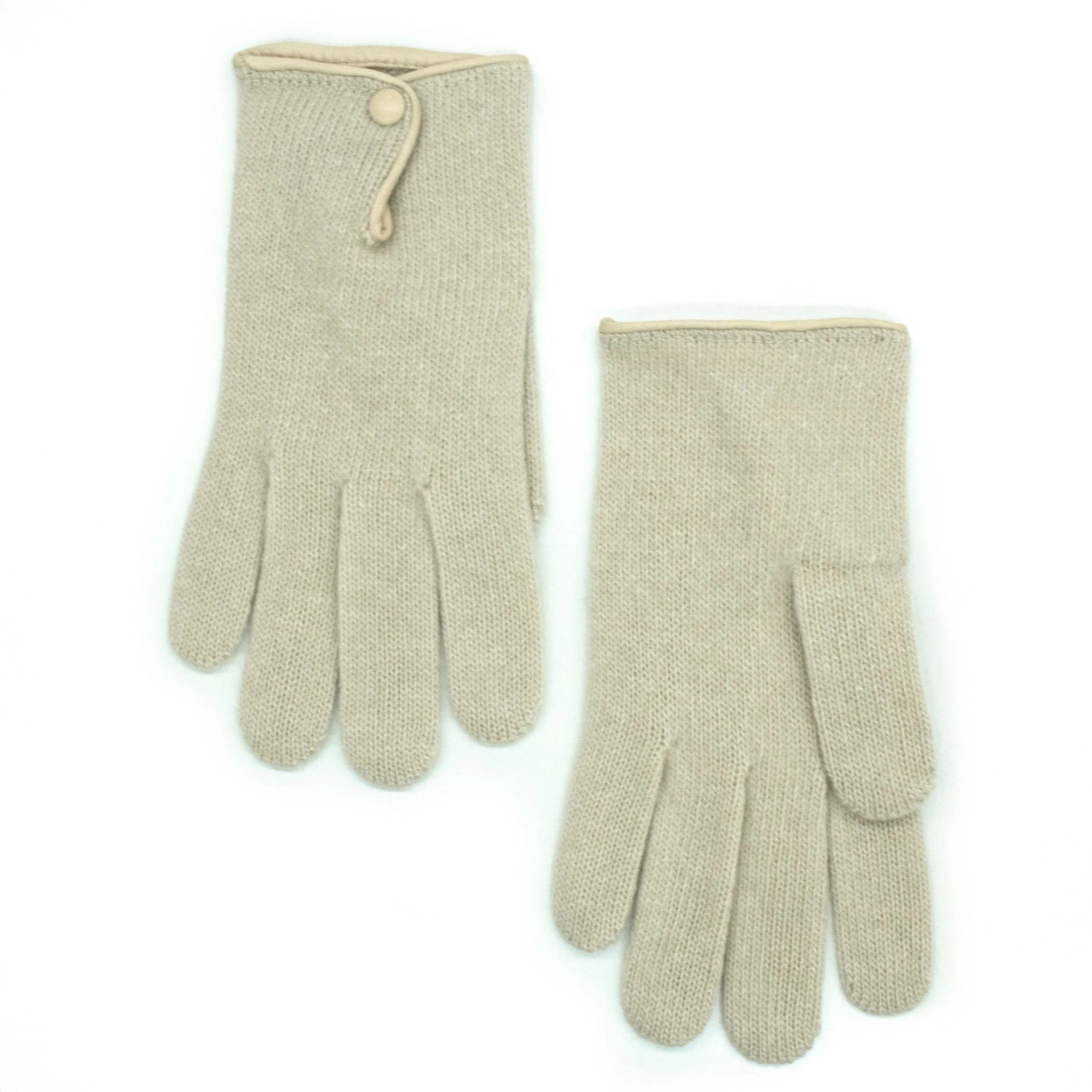 CASHMERE GLOVES WITH BUTTON sold by Portolano product image thumbnail 4