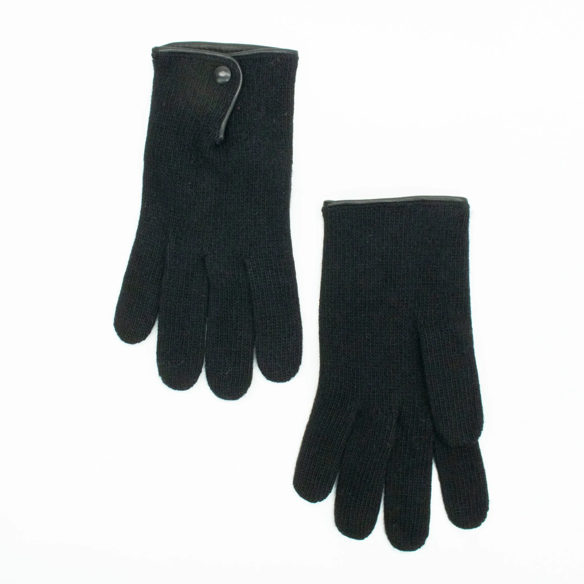 CASHMERE GLOVES WITH BUTTON sold by Portolano product image thumbnail 2